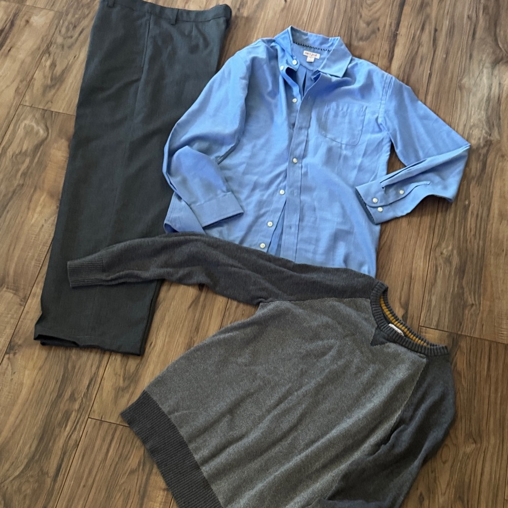 Cat & Jack Light Blue outfit‎